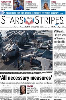 Stars and Stripes - international - October 25th 2023